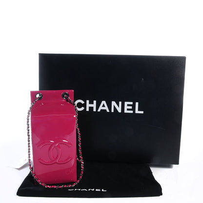 Chanel Patent Milk Carton Bag Dark Pink 5 of 8