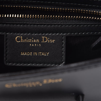 Christian Dior Calfskin D Fence Saddle Bag Black 7 of 11