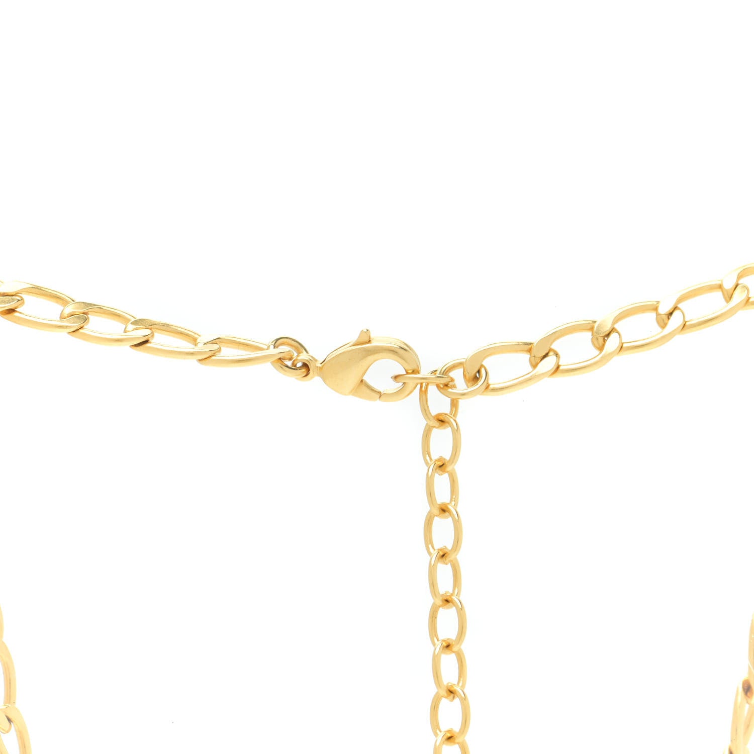 Christian Dior Metal Petit CD Choker Necklace Gold 5 of 6
