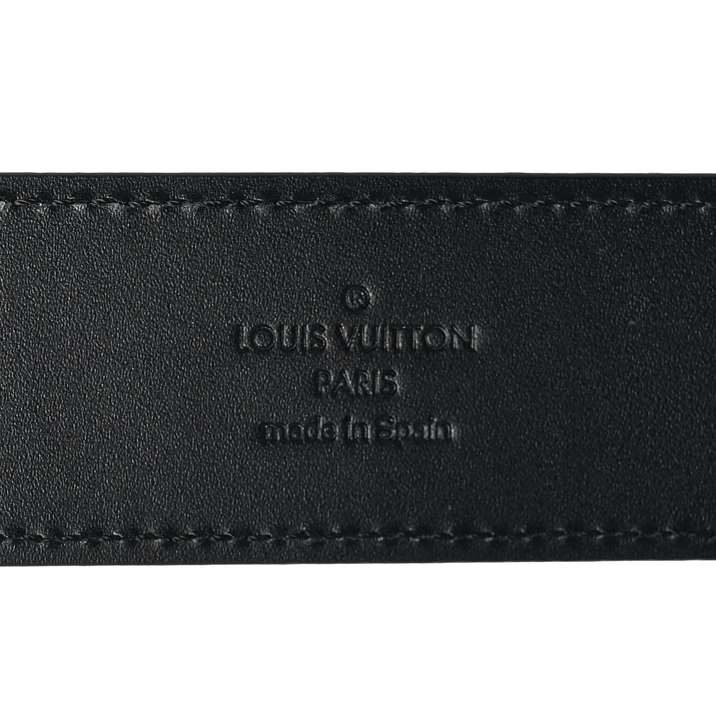 Taiga 35mm LV Initiales Belt 110 44 Ardoise
