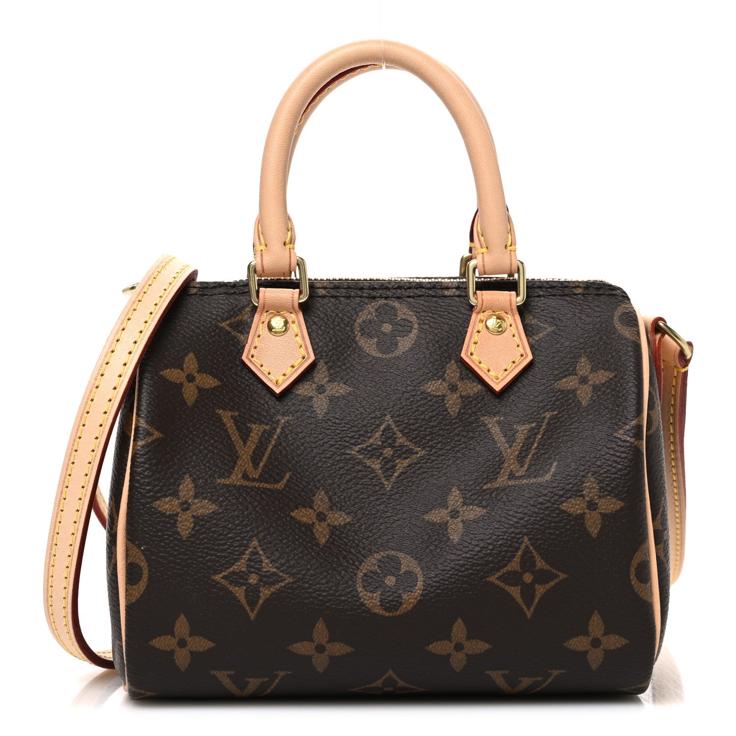 Louis Vuitton Monogram Nano Speedy Bandouliere 1 of 10