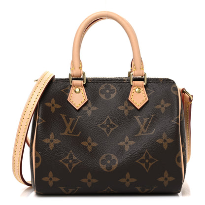 Louis Vuitton Monogram Nano Speedy Bandouliere 1 of 10