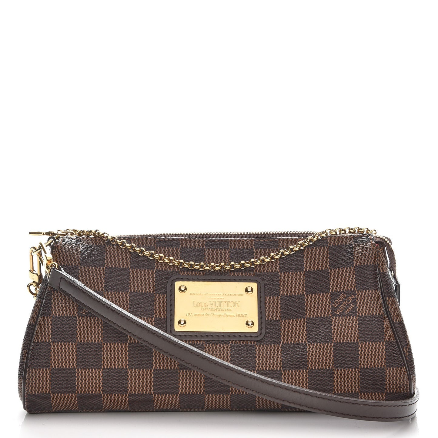 Damier Ebene Eva Clutch