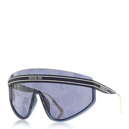 Christian Dior Acetate Mask DiorClub M2U Sunglasses  Blue 1 of 9
