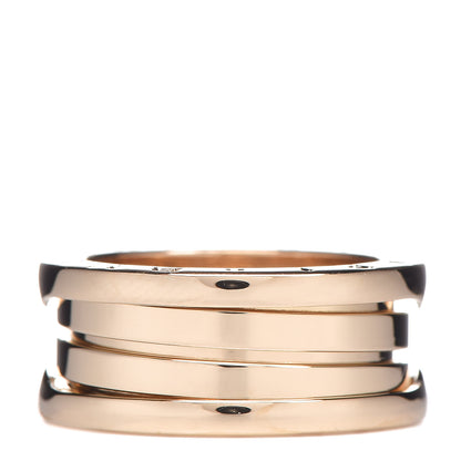Bulgari 18K Yellow Gold B.Zero1 Three-Band Ring 51 5.75 3 of 5