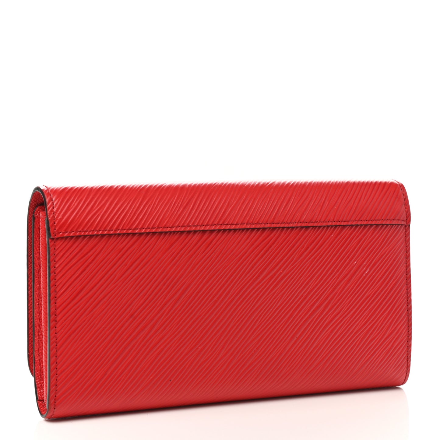 Epi Twist Wallet Coquelicot