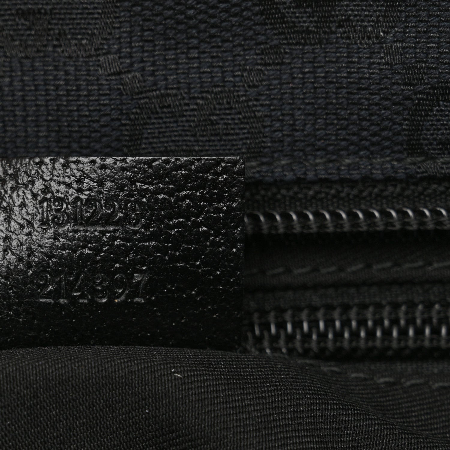 Gucci GG Monogram Small Web Handle Bucket Tote Black 7 of 12