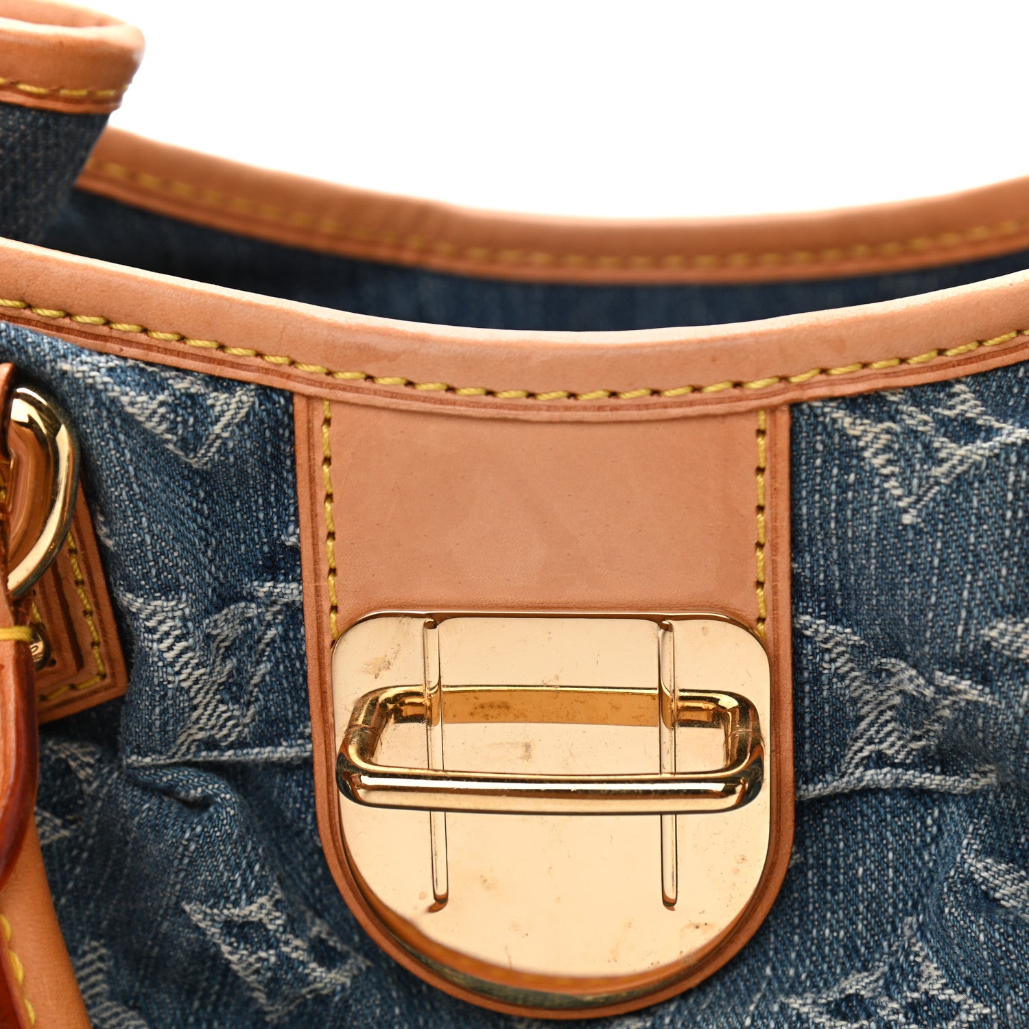Louis Vuitton Monogram Denim Pleaty Blue 12 of 12