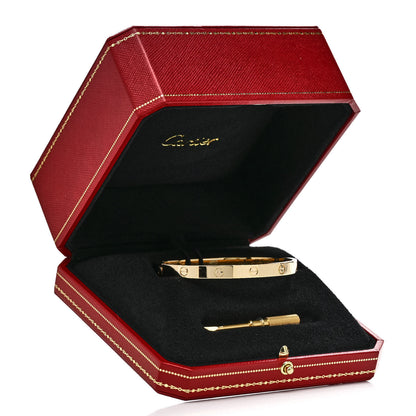 Cartier 18K Yellow Gold LOVE Bracelet 18 9 of 9