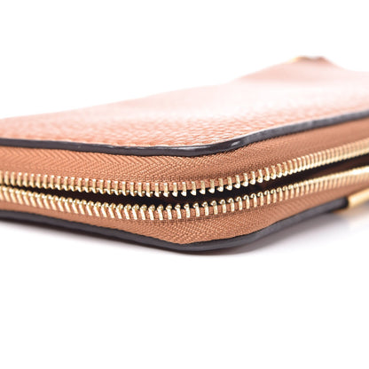 Chloe Grained Calfskin Marcie Long Zip Around Wallet Tan 10 of 10