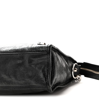 Balenciaga Agneau Classic Hardware S City Logo Strap Black White 11 of 11
