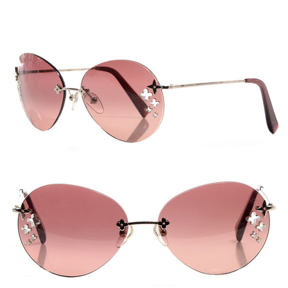 Louis Vuitton Round Desmayo Sunglasses Z0108U 1 of 5
