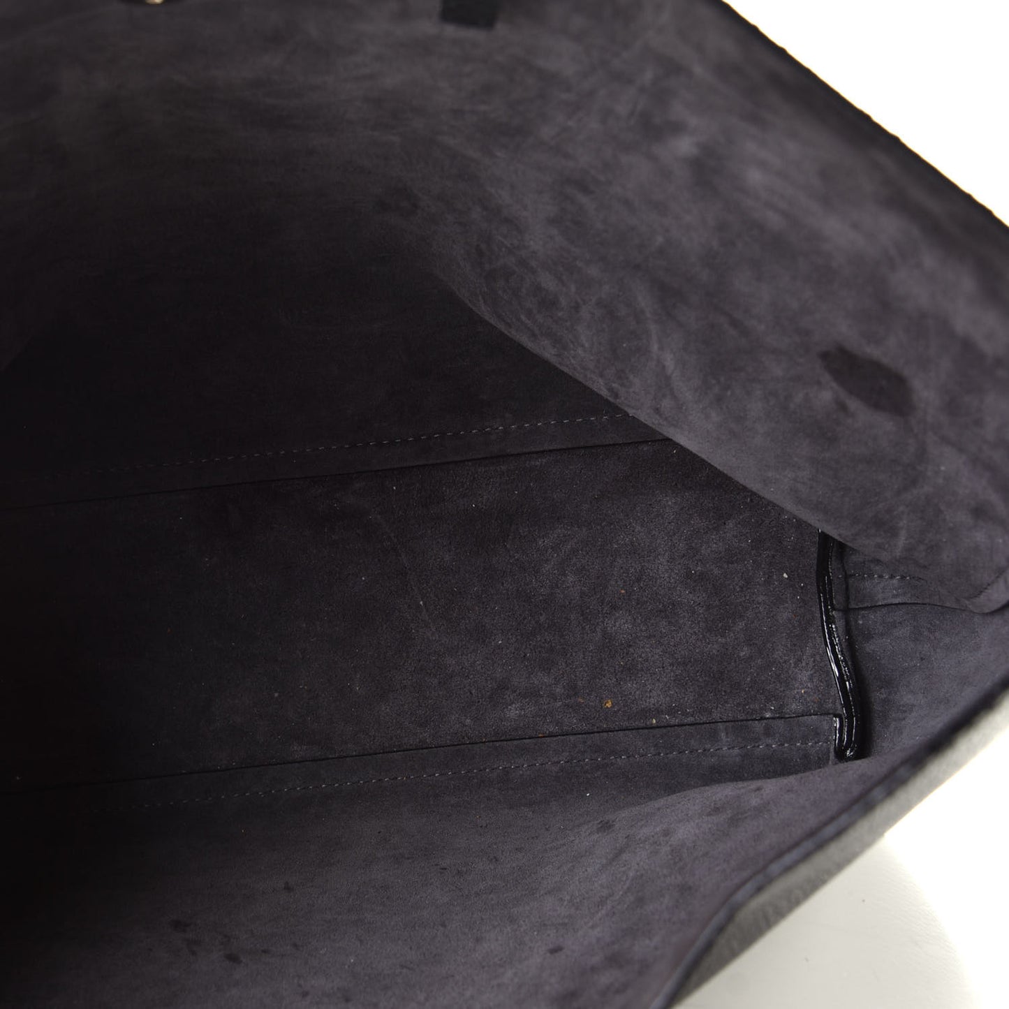 Grainy Calfskin Nine2Five East West Tote Black