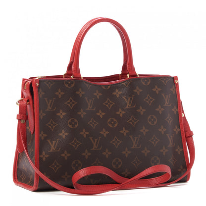 Louis Vuitton Monogram Popincourt PM Red 3 of 8