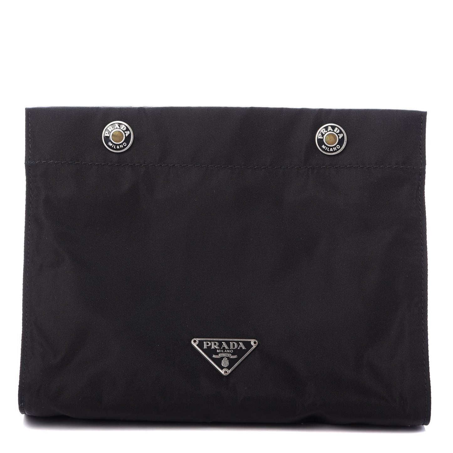 Nylon Vela Cosmetic Pouch Black
