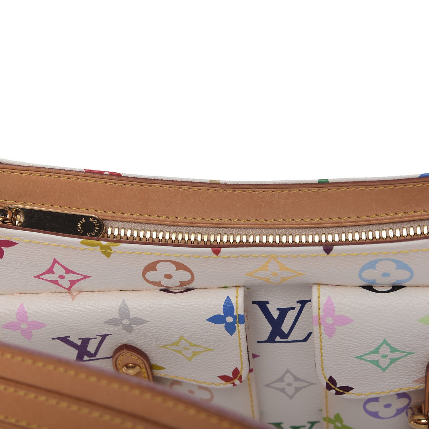 Monogram Multicolor Lodge PM White