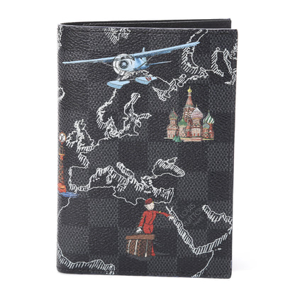 Louis Vuitton Damier Graphite Map Passport Cover 1 of 5