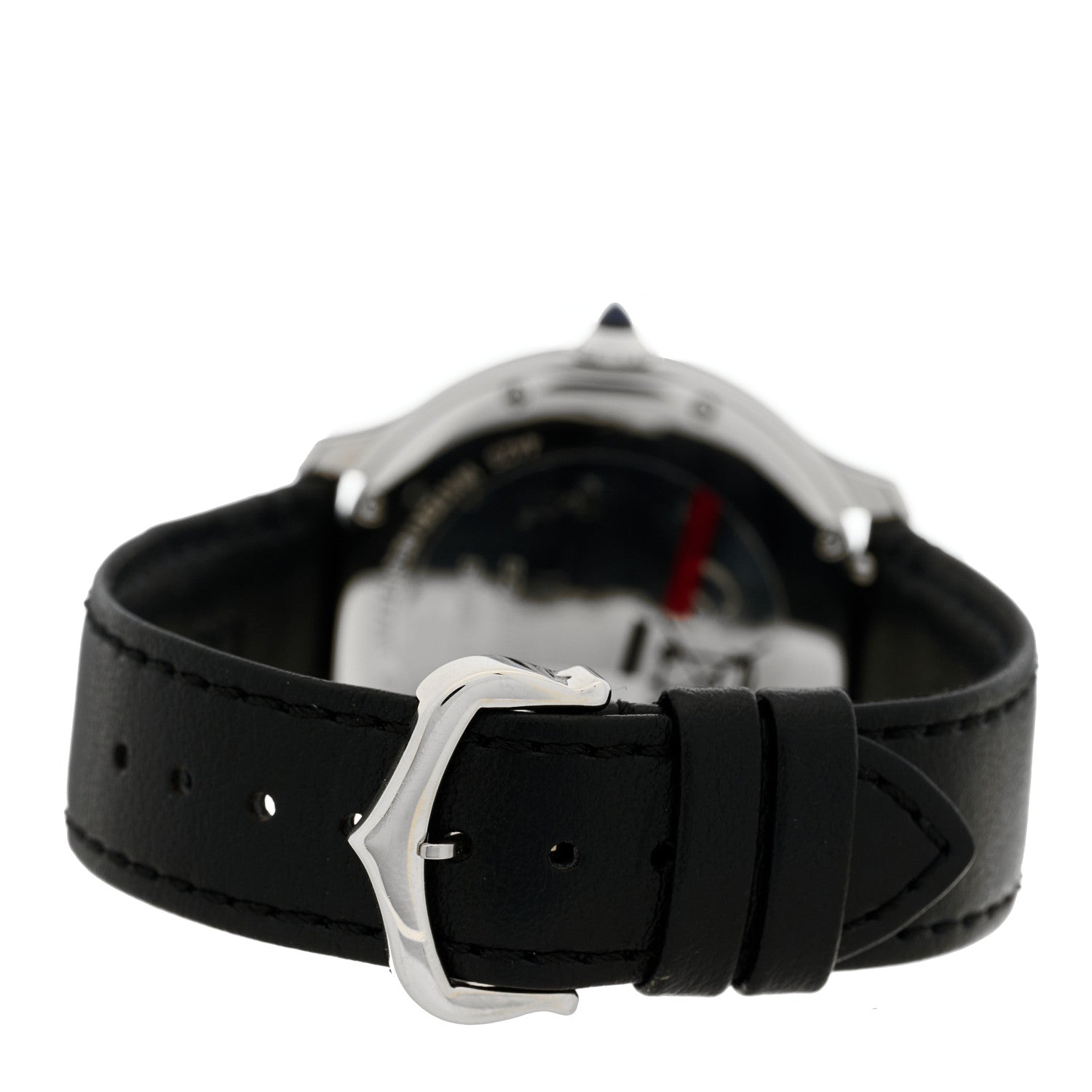 Cartier Stainless Steel Calfskin 36mm Ronde Must de Cartier Quartz Watch 3 of 5