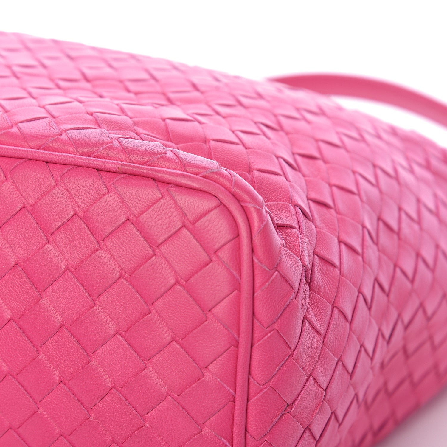 Bottega Veneta Nappa Intrecciato Hobo Fuchsia 8 of 11