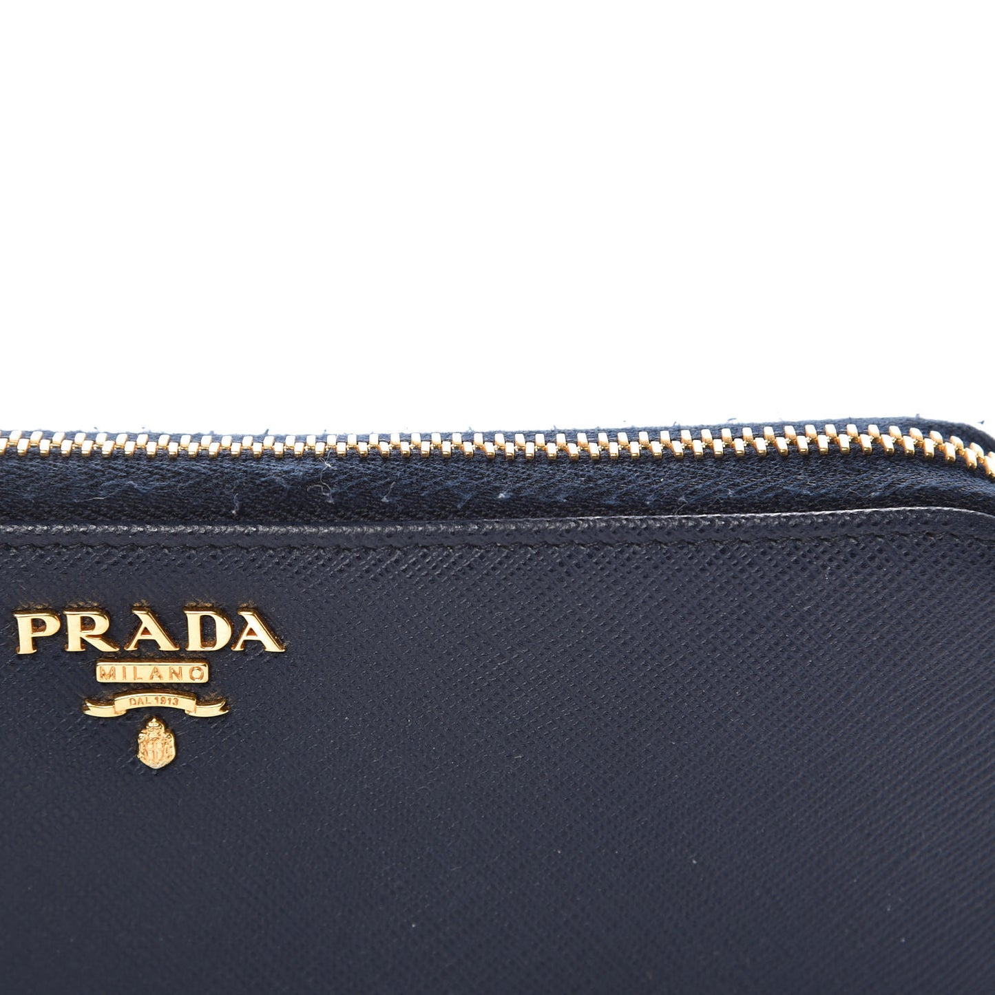 Saffiano Metal Zip Around Wallet Baltico
