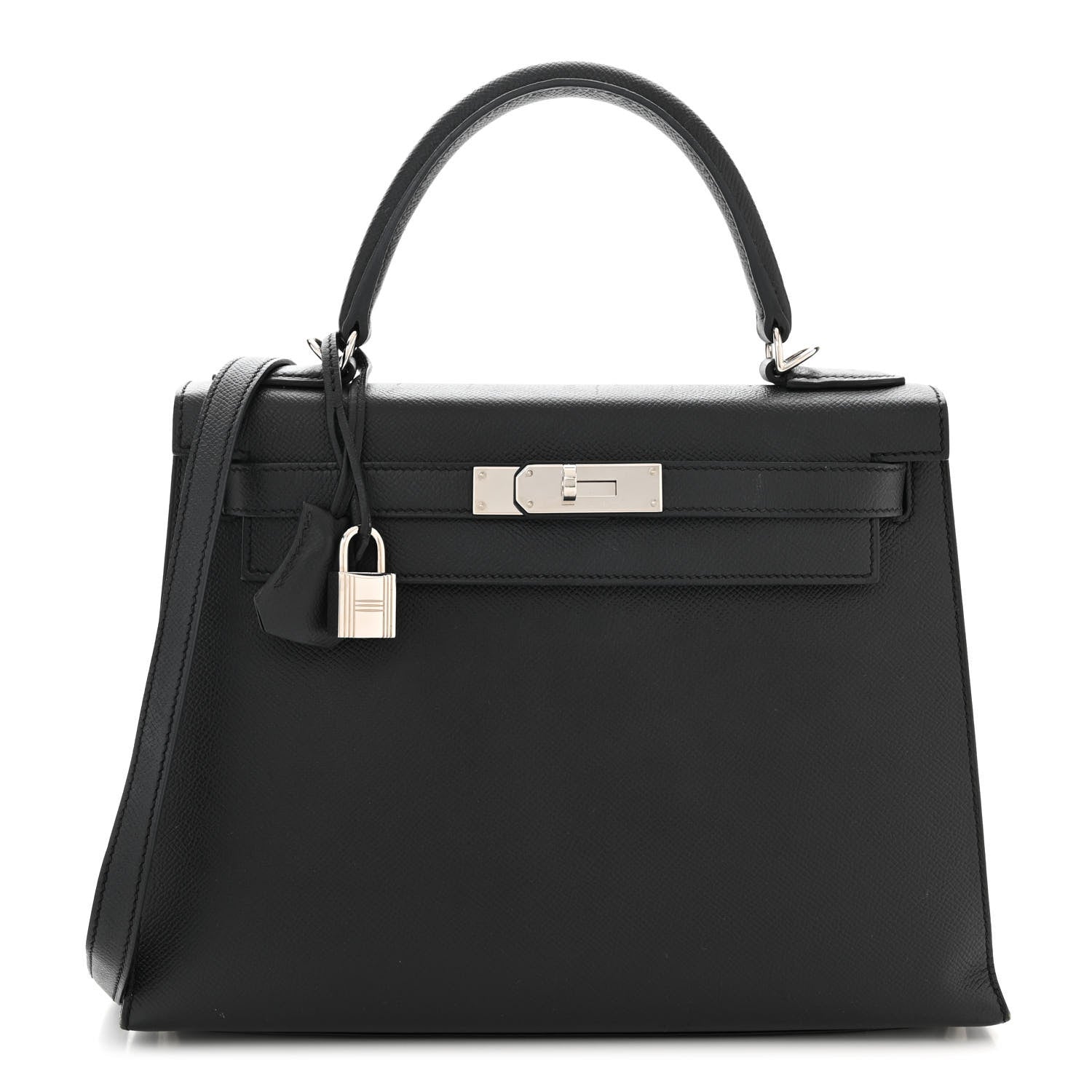 Hermes Epsom Kelly Sellier 28 Black 1 of 11