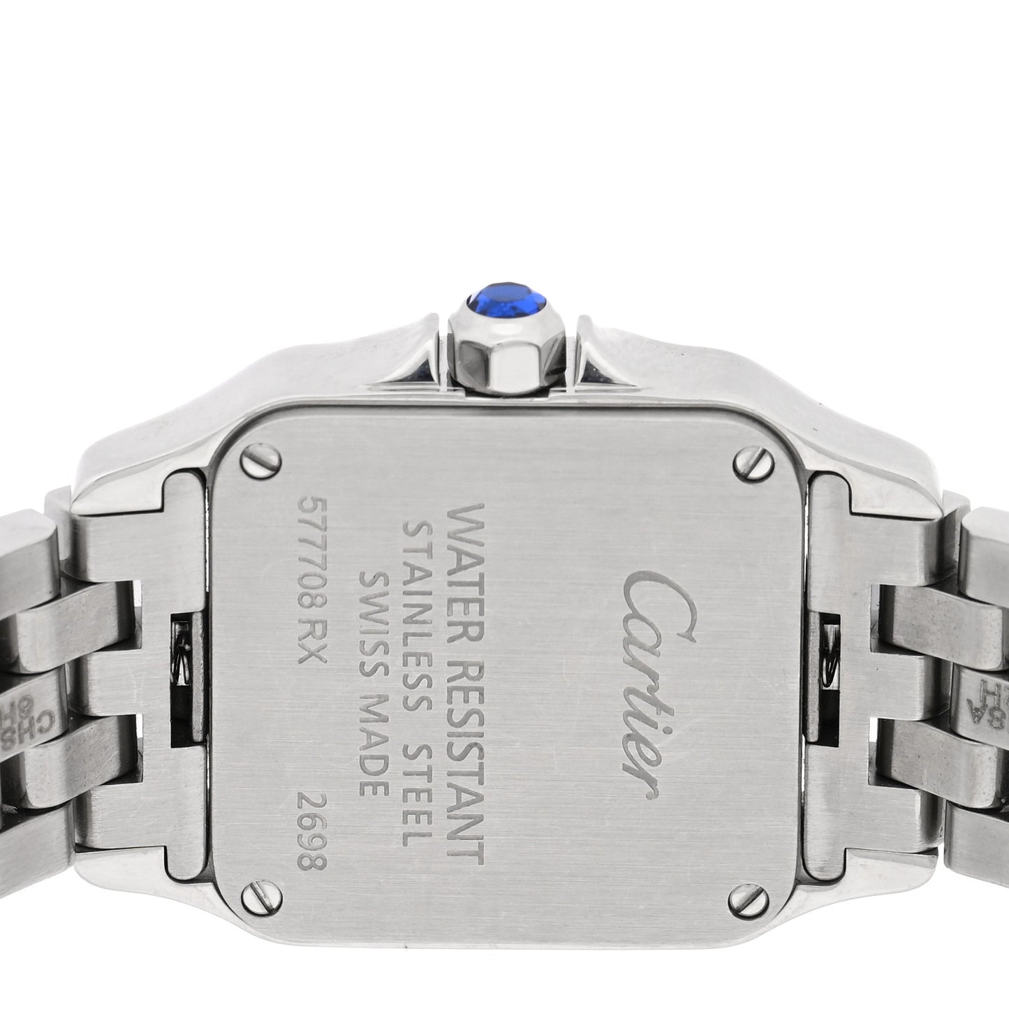 Stainless Steel 20mm Santos Demoiselle Quartz Watch