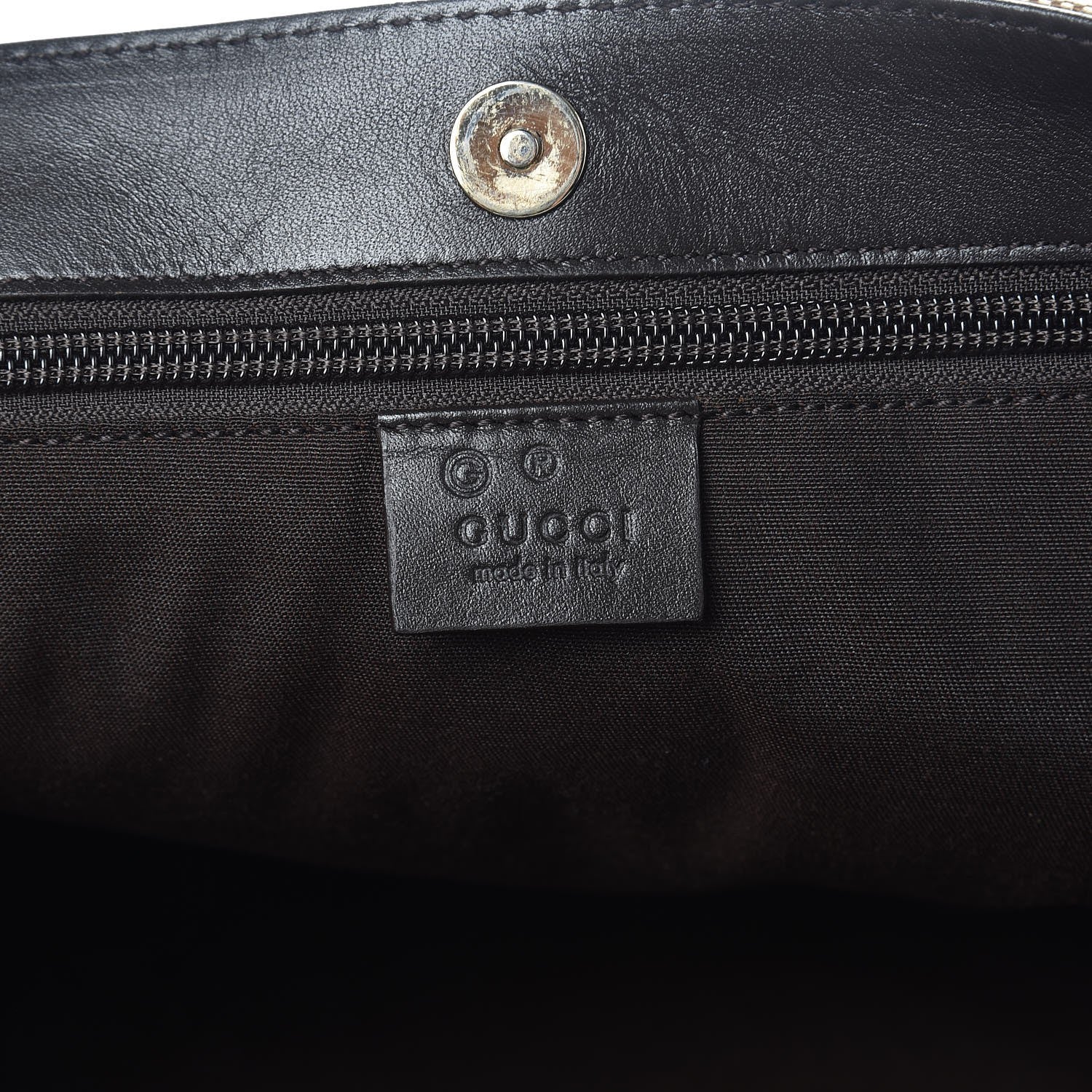 Gucci Metallic GG Plus Monogram Flat Vertical Tote 6 of 7