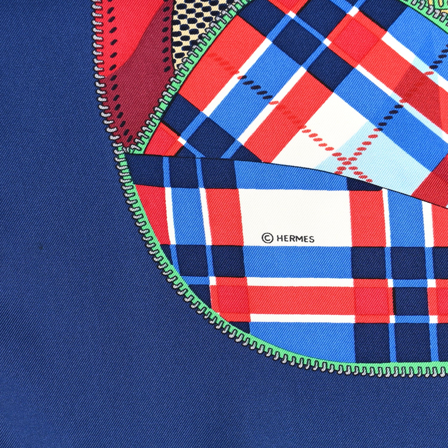 Hermes Silk L'Elegance et le Confort en Automobile Scarf 90 4 of 5