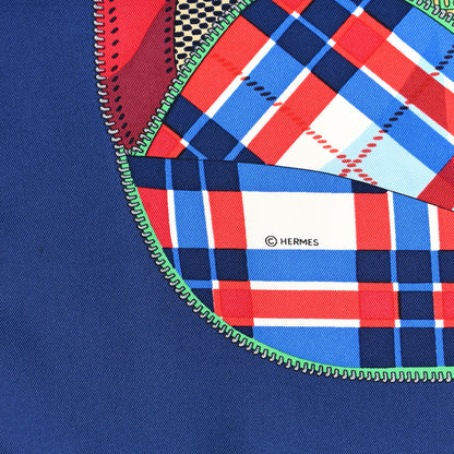 Hermes Silk L'Elegance et le Confort en Automobile Scarf 90 4 of 5