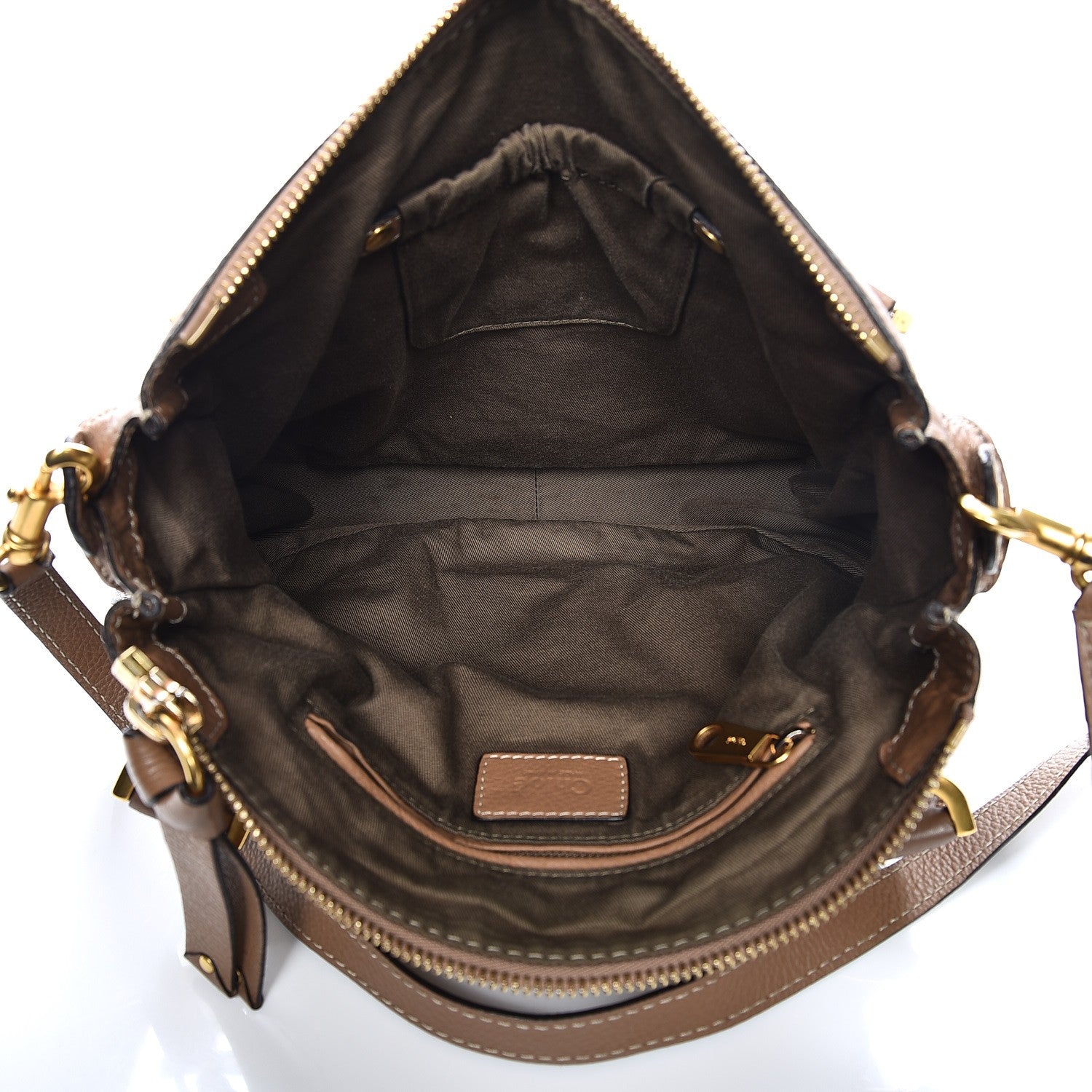 Chloe Calfskin Small Marcie Satchel Nut 8 of 21