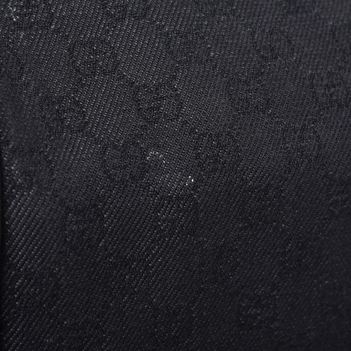 Denim Monogram Hobo Black