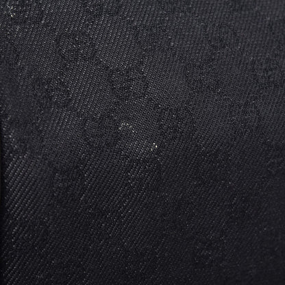 Gucci Denim Monogram Hobo Black 12 of 25