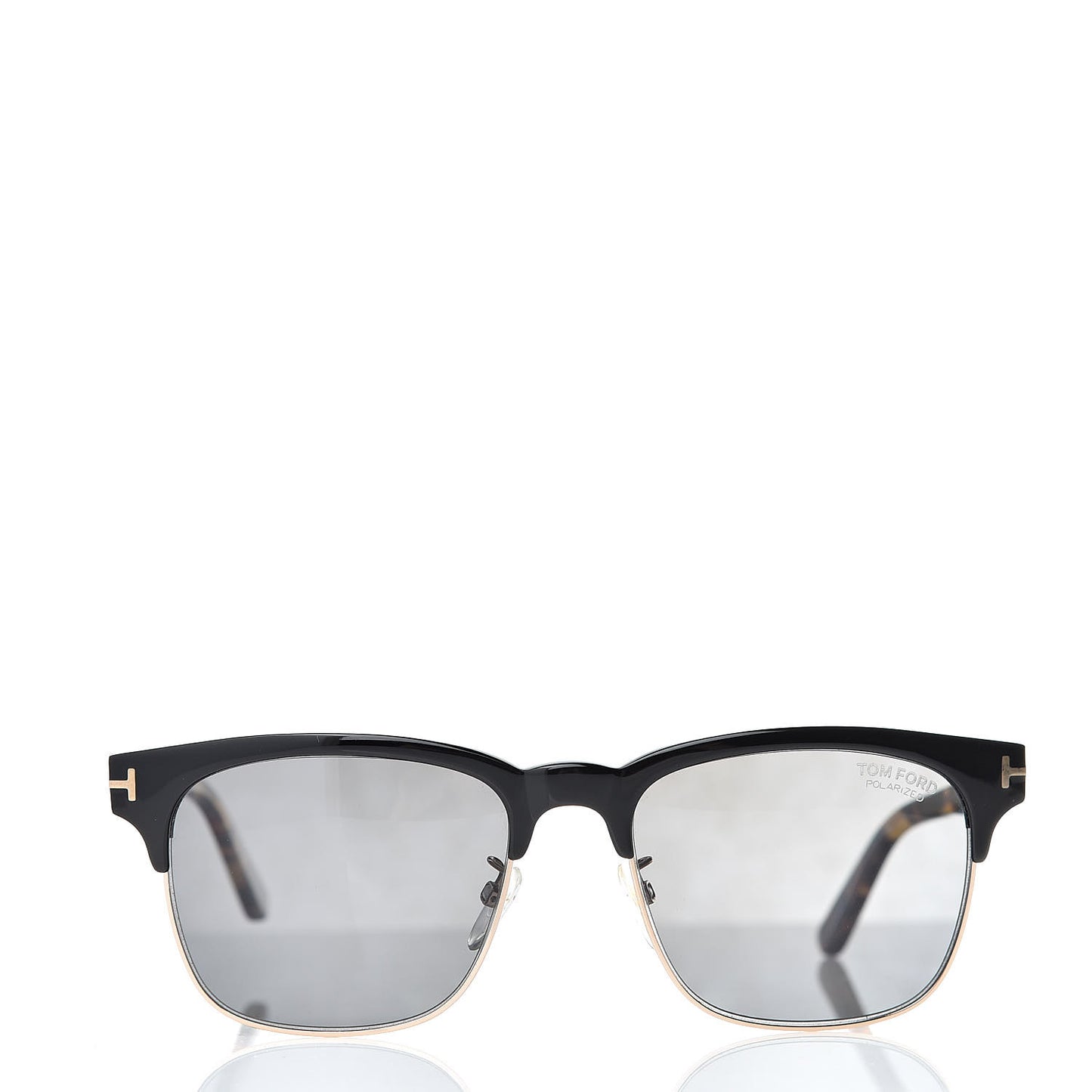 Louis Polarized Sunglasses TF386 Black Tortoise
