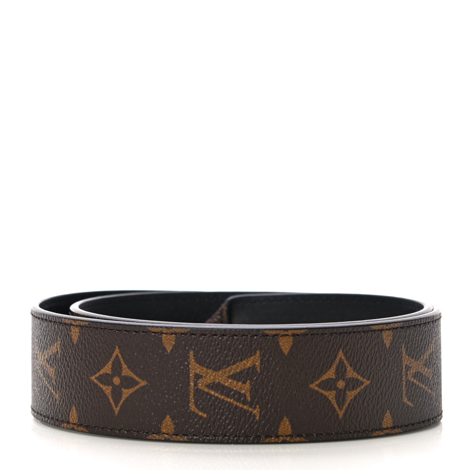 Louis Vuitton Monogram Bandouliere Shoulder Strap Black 3 of 6