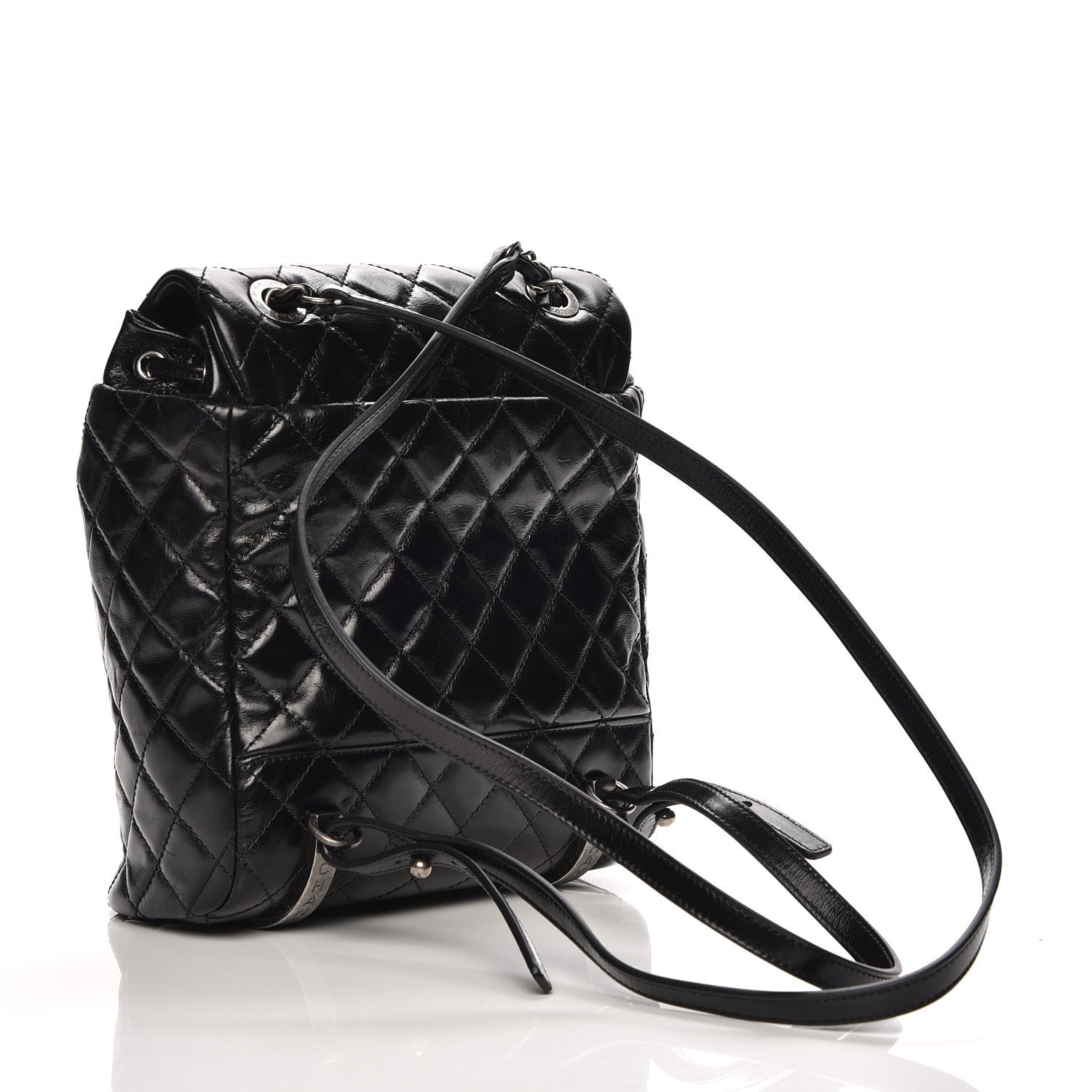 Chanel Calfskin Quilted Small Salzburg Mountain Backpack Black 3 of 8
