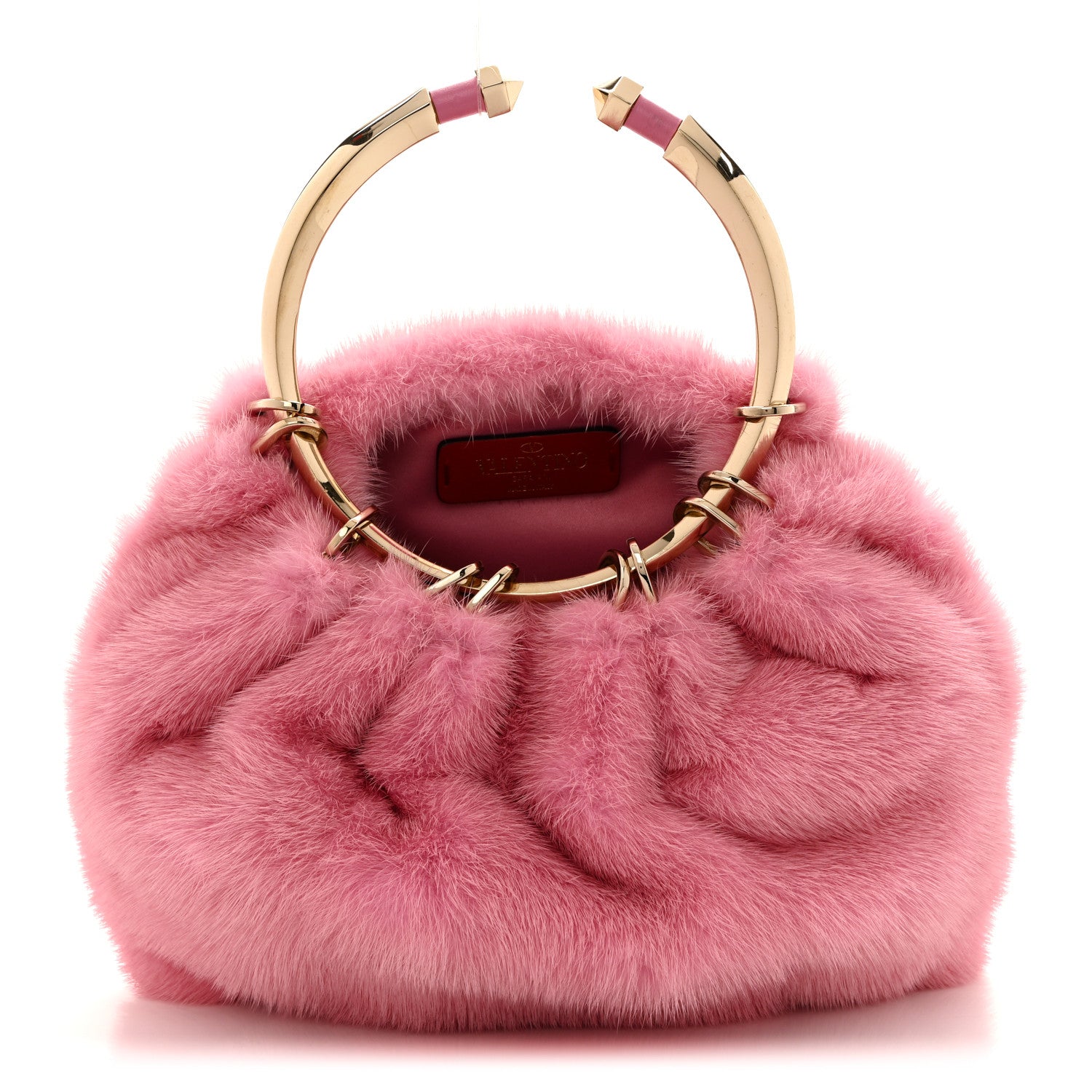 valentino garavani クッション（6個セット） Valentino Garavani Mink Fur Clutch Pink 1836782 – FASHIONPHILE