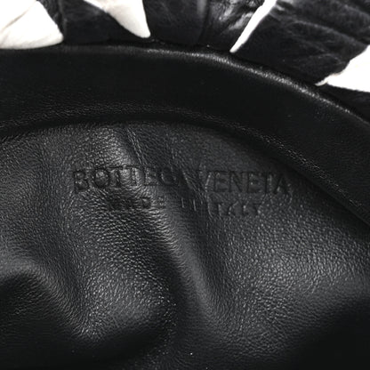 Bottega Veneta Nappa Zebra Print The Pouch Chain White Black 6 of 10