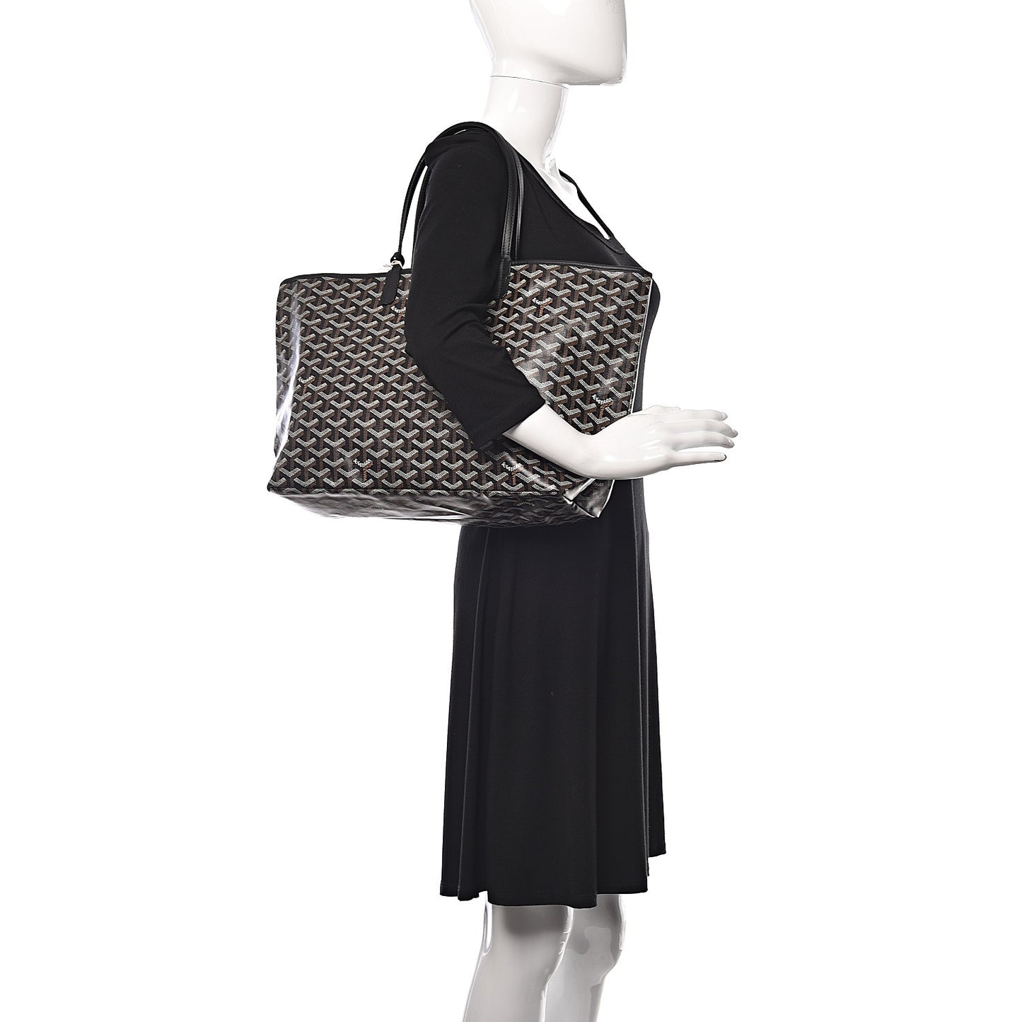 Goyardine Saint Louis PM Black