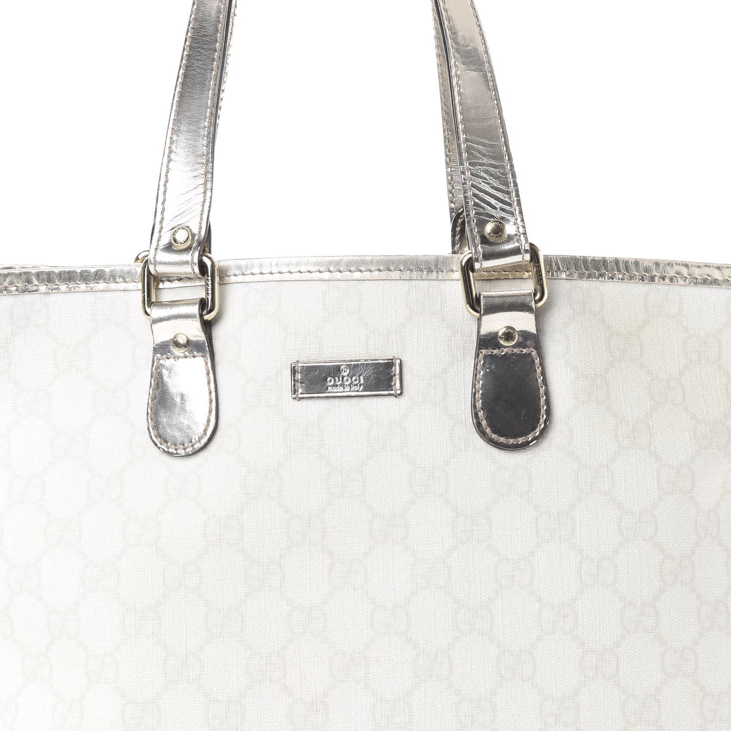 Gucci GG Plus Monogram Medium Joy Tote Platinum 7 of 19