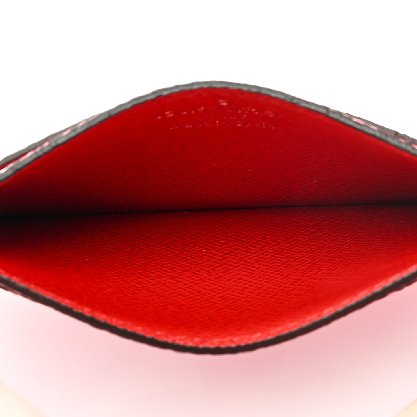 Monogram Escale Card Holder Rouge