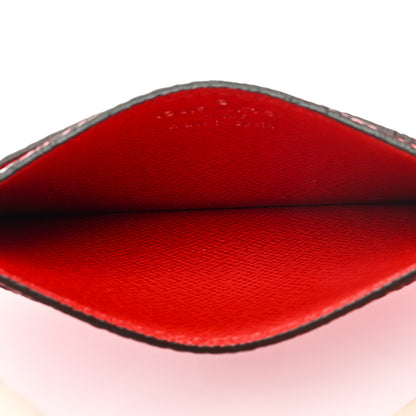 Louis Vuitton Monogram Escale Card Holder Rouge 5 of 6