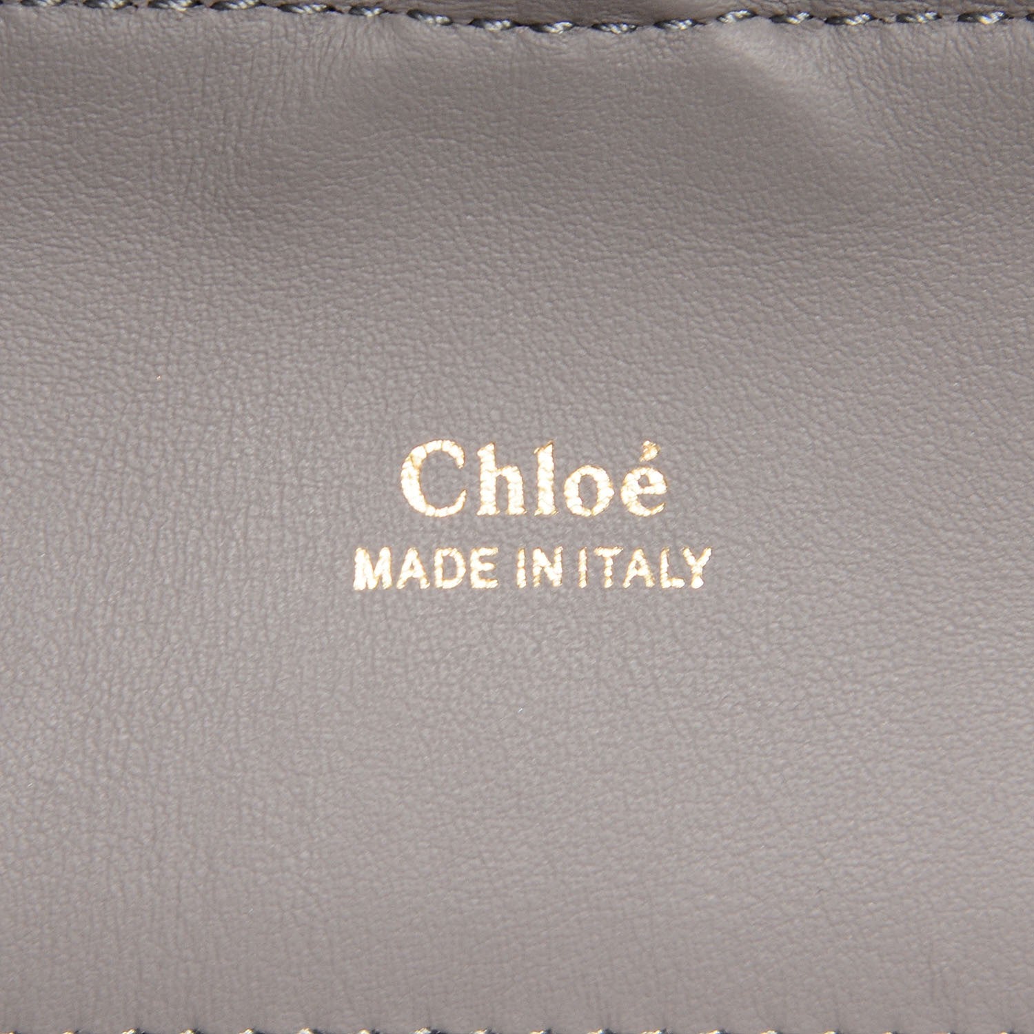 Chloe Smooth Calfskin Small Baylee Tote Marshmallow Cashmere Grey 6 of 7