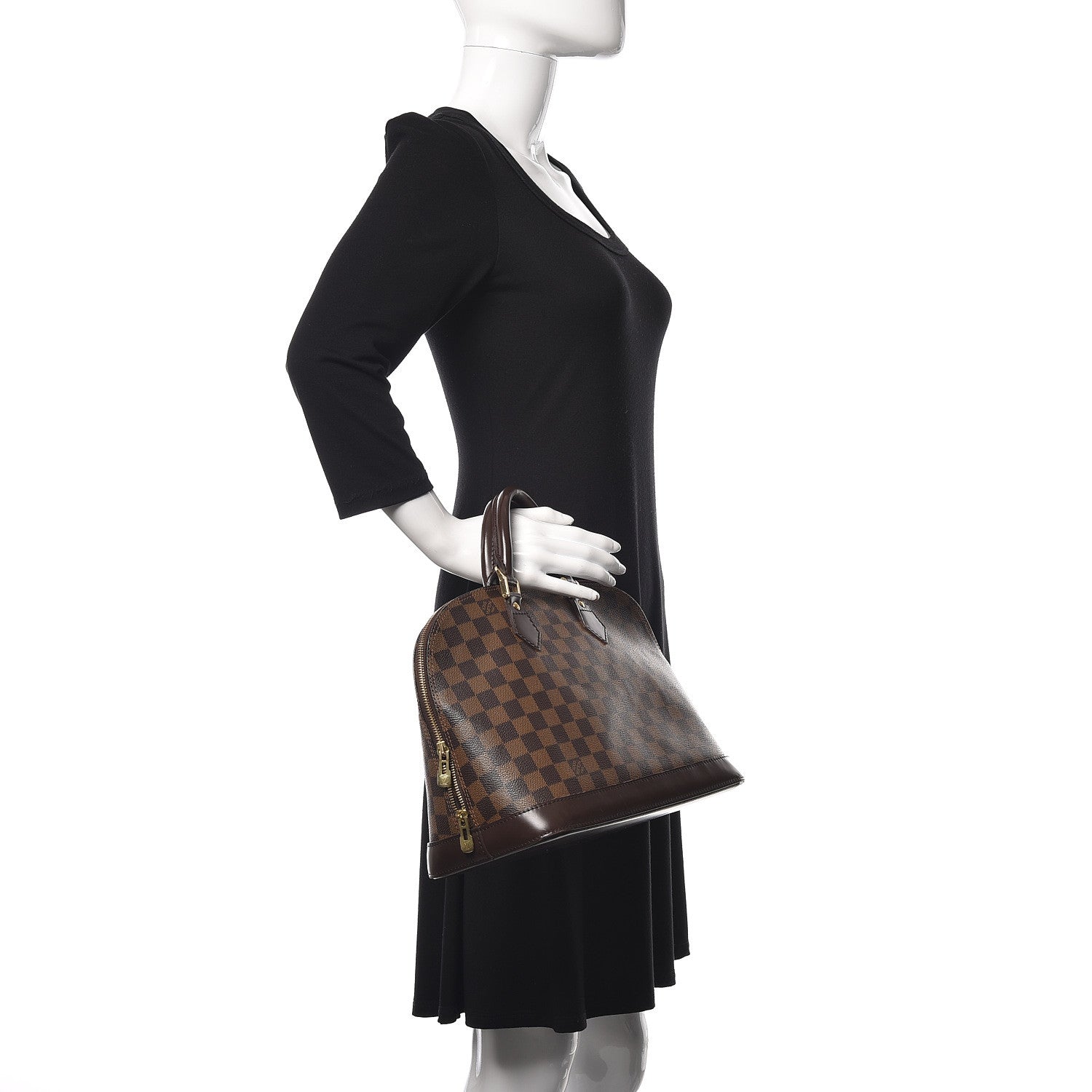 Louis Vuitton Damier Ebene Alma PM 2 of 16