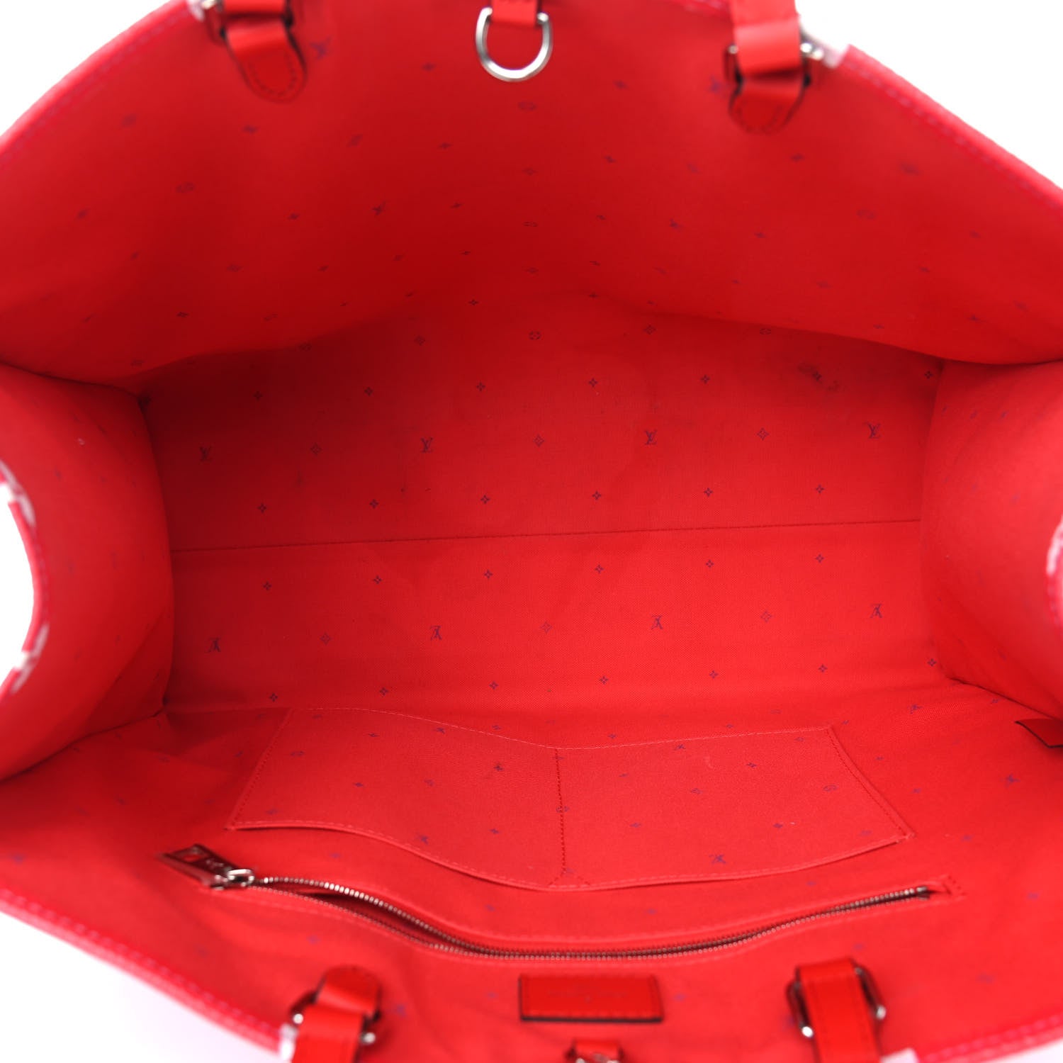 Louis Vuitton Monogram Escale Onthego GM Rouge 5 of 15