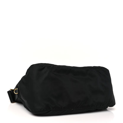 Prada Nylon Vela Colour Messenger Bag Black 4 of 10
