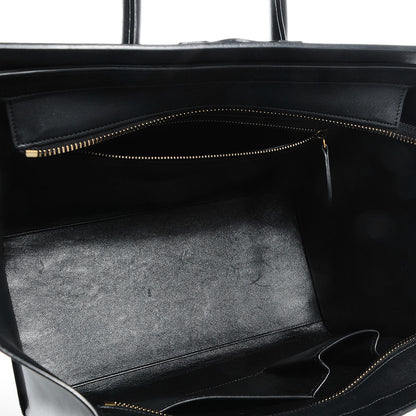 Celine Smooth Calfskin Mini Luggage Black 8 of 8