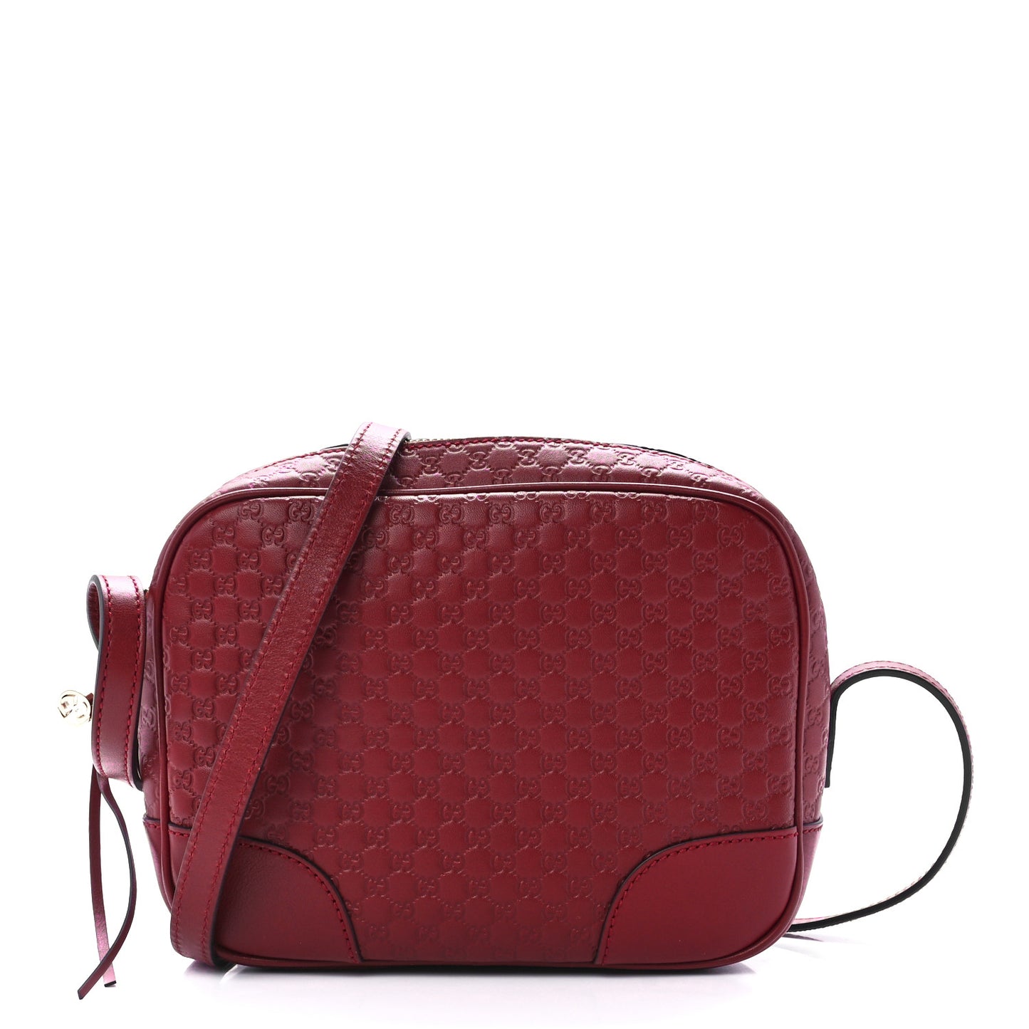 Microguccissima Mini Bree Messenger Bag Red