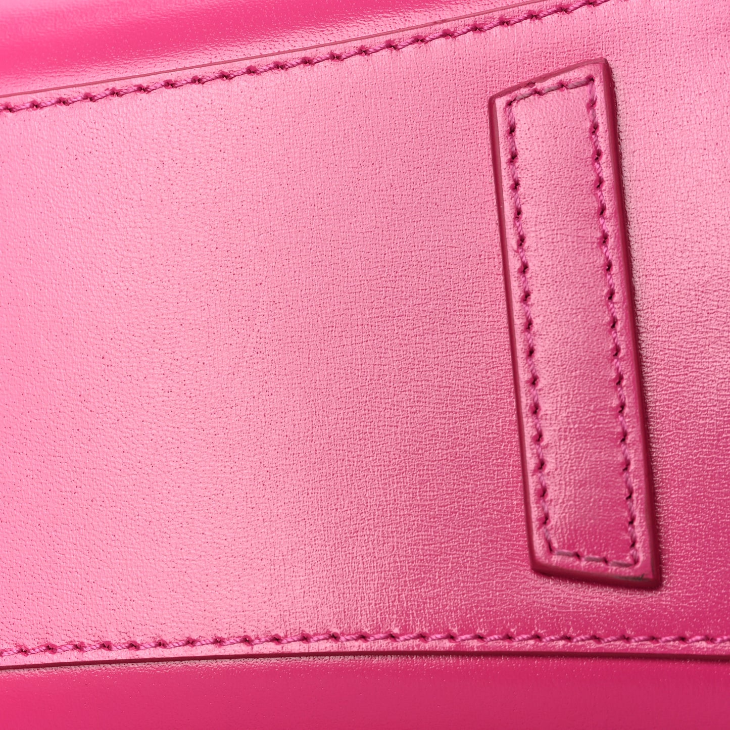 Shiny Lord Calfskin Mini Antigona Neon Pink