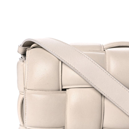 Bottega Veneta Nappa Maxi Intreccio Padded Cassette Crossbody Bag Chalk 7 of 19