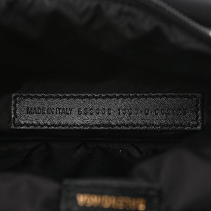 Balenciaga Recycled Sport Nylon Scribble Logo Wheel Beltpack Black White 7 of 10